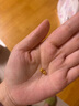 悦述黄金转运珠999足金古法小金珠金豆豆串珠圆珠单颗散珠diy金配件 5mm（加厚光面金珠）约0.11-0.13g 实拍图
