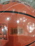 斯伯丁（SPALDING）篮球两片皮结构设计吸湿PU耐磨室内外7号标准比赛篮球 78-020Y 实拍图