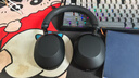 索尼（SONY）WH-1000XM5 头戴式无线耳机 蓝牙降噪耳机1000XM4升级款 网课游戏礼物送男女友学生 黑色 实拍图