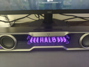 漫步者花再【新品热卖|蓝牙V5.4】Halo SoundBar桌面音箱音响炫彩深渊灯效礼物游戏家用隐藏麦台式笔记本 【影院级音质】破界黑 实拍图