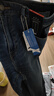 京东京造【四面高弹】牛仔裤男休闲裤子男直筒秋季莱卡衣服 中蓝33 实拍图
