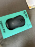 罗技（Logitech）M220 轻音鼠标 无线鼠标 办公鼠标 对称鼠标 带无线微型接收器 灰黑色 实拍图