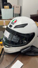 AGV K1S头盔K1摩托车机车全盔四季通用全覆式跑盔男女广角通风透气3C K1S-WHITE M（适合55-56头围） 实拍图
