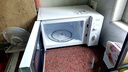 美的（Midea）快捷微波炉 家用小型 360°转盘加热 旋钮操控 易洁内胆（M1-L213B） 实拍图