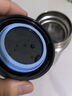 膳魔师（THERMOS）保冷保温杯400ML高真空不锈钢商务办公保温杯JCG-400C SBK 实拍图