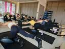 ACKDCS运动内衣女专业跑步训练瑜伽背心收副乳普拉提健身透气带胸垫文胸 实拍图