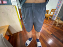 安踏短裤男五分运动裤夏季冰丝透气运动速干裤宽松休闲裤跑步健身裤 -3男装灰【拉链防丢口袋】 3XL (190) 适合180-200斤 实拍图