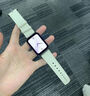 iboann适用红米watch4表带6/5真皮小米手环9/8pro手表带redmiwatch5腕带皮革配件保护膜编织牛皮秋冬 静息白-优质小牛皮-细腻质感-优雅自显 适用：小米9Pro/8Pro 实拍图