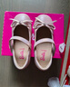 芭比童鞋春秋儿童皮鞋可爱撞色女童公主风小皮鞋时装鞋DA6039粉色33码 实拍图