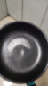 【亏本清仓】韩式麦饭石色不粘锅平底锅铁锅电磁炉不带盖 黑色小煎锅 16cm 实拍图