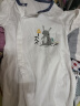 欢喜小熊婴儿连体衣2件装春夏季薄款纯棉长袖轻薄柔软空调服男女宝宝衣服 实拍图