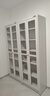 阿格贝贝钢制书柜带玻璃门防尘书柜落地一体家用图书馆书架收纳置储物柜 钢化玻璃款 【六层】2米高0.7米宽 实拍图