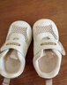 婧麒（JOYNCLEON）婴儿学步鞋0-1岁春夏秋季防滑机能鞋1到3岁婴儿鞋男女宝宝儿童鞋 奶白色 【四季款】 14 码(内长11.5cm 脚长11cm) 实拍图