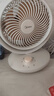 美的（Midea）【小型风扇】轻音台式桌面空气循环扇家用柔风电风扇宿舍办公迷你台扇落地扇空调伴侣 GAF18AD 实拍图