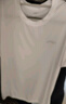 李宁冰丝速干短袖t恤男夏季新款高端男士青少年半袖跑步运动上衣服饰 白色（速干-肩膀标） M 实拍图