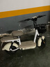 邦德富士达电动自行车【国家补贴以旧换新】小甜芯48V12Ah续航45KM 上班代步轻便首选电瓶车 奶霜象牙白 实拍图