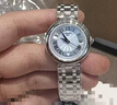 天梭（TISSOT）官旗 瑞士手表小美人系列石英女士腕表送女友礼物 【龚俊同款】霁风蓝盘钢带 实拍图