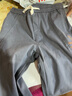 啄木鸟（TUCANO）休闲裤男秋冬季宽松束脚裤子男韩版潮工装小脚长裤 深灰加绒 XL 实拍图
