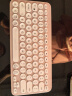 罗技（Logitech）时尚系列K380蓝牙键盘 笔记本电脑手机iPad平板MAC薄膜键盘 超薄便携办公键盘 K380line可妮兔 实拍图