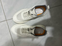 百丽厚底秋季轻便健步鞋男户外增高休闲运动鞋A1980BM5 云峰白 39 实拍图