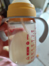 小土豆（potato）PPSU吸管奶瓶一岁以上大宝宝带手柄重力球吸嘴330ml 浅桃粉 实拍图