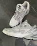 adidas 贝果鞋 ASTIR经典复古厚底增高老爹鞋男女阿迪达斯三叶草   白/灰   38.5 实拍图