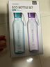 乐扣乐扣（LOCK&LOCK）ECO户外运动水杯户外便携塑料水壶男女杯子两件套（550ml*2）  实拍图