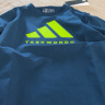 阿迪达斯 （adidas）2025新款短袖儿童T恤夏季户外运动休闲百搭短袖 蓝+绿  140 实拍图