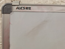 AUCS45*30cm小白板黑板家用粉笔写字板挂墙 双面绿板挂式磁性办公室教学会议车间看板记事板 J3045LD 实拍图