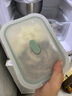 京东京造 饭盒 保鲜冰箱收纳玻璃食品级上班专用【可微波炉】1040ml+700ml 实拍图