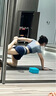DUTRIEUX 瑜伽服女运动跑步套装夏季训练健身服晨跑服短裤速干透气T恤短裤 瑜伽服套装短袖+短裤 L【建议115-130斤】 实拍图