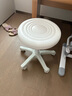卓博吧台椅凳子家用吧台凳升降酒吧椅圆凳美容凳转椅子BTY06米白色 实拍图