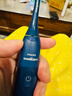 飞利浦（PHILIPS）电动牙刷S3 生日礼物 成人情侣款送男生/女友 柔和亮白刷头小羽刷 5种模式 深藏蓝HX2471/01 实拍图