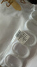 桂枫浴帘 优质涤纶加厚免打孔浴室防水隔断帘 橘子款180*200cm带挂环 实拍图