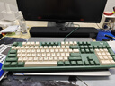 雷柏（Rapoo）V500PRO米绿升级款 104键有线背光机械键盘 PBT双色键帽电脑办公游戏全键无冲可编程键盘 红轴 实拍图