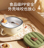 taoqibaby辅食碗儿童吸盘碗食品级餐具餐盘家用外出便携婴儿碗配吸管 实拍图