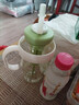 【京东物流】水杯冰霸吸管杯高颜值学生茶水分离大容量杯子 肚肚杯1个-浅绿色 实拍图