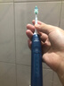飞利浦（PHILIPS）【肖战推荐】电动牙刷钻石3系 生日礼物 成人情侣款送男生/女友 微泡水流 HX5181/02星云蓝 实拍图