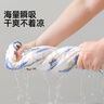 婧麒（JOYNCLEON）纱布浴巾婴儿7A抗菌宝宝新生儿童纯棉六层高密加厚洗澡包裹巾夏季 梨小熊【六层高密 7A抗菌】 100*100cm 实拍图