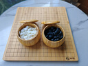 妙记围棋五子棋套装楠竹棋盘楠竹棋罐仿玉棋子中国象棋三合一套装8066 实拍图