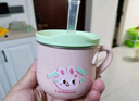 乐扣乐扣宝宝吸管杯婴儿喝奶杯2岁牛奶杯儿童水杯家用敞口杯幼儿园杯子 实拍图