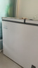 美的（Midea）179升双温双箱家用冰柜 大冷冻小冷藏两用卧式冷柜小型冰箱节能低音BCD-179DKEM(E)国家补贴20% 实拍图