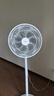 美的（Midea）【品质推荐】七叶轻音柔风电风扇/家用省电落地扇/台式电扇/广角摇头节能宿舍小型风扇 SAE35CA 实拍图