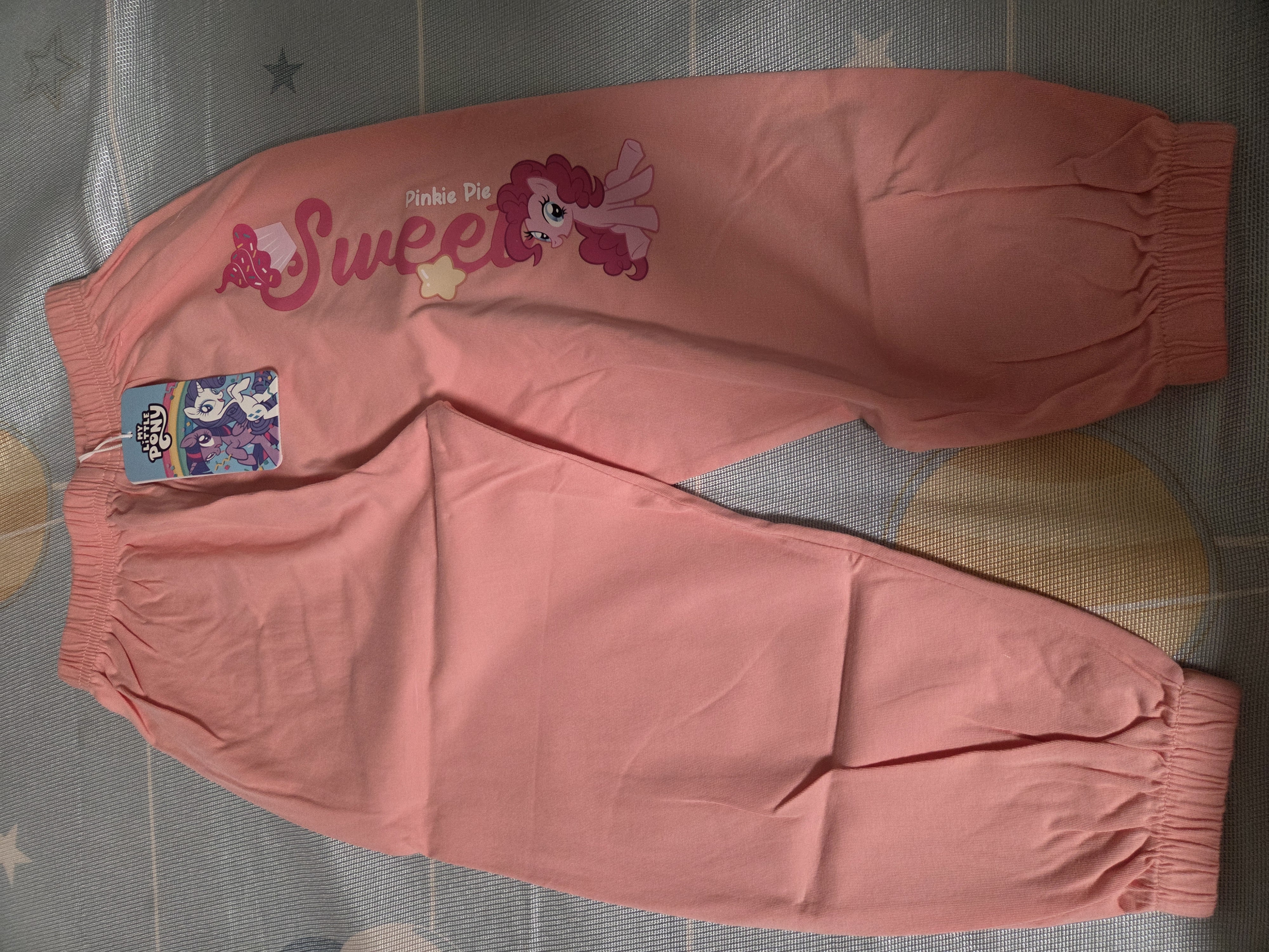 小马宝莉女童防蚊裤夏季纯棉儿童凉感裤子7A抗菌长裤 皮粉 100 实拍图