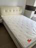 喜临门千帆床垫+星选 馥芮白皮床套餐 黄麻弹簧床垫偏硬席梦思 1.5x2米 实拍图