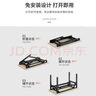 全品屋 可折叠桌电脑桌台式卧室简易书桌学习写字桌办公弹簧桌子长条桌 单层长80CM*宽40CM*74CM 实拍图