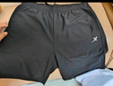 特步短裤男五分裤夏装新款运动裤透气速干裤跑步健身男裤子 珍珠灰-0200（吸湿速干-七分裤）-男 L 实拍图