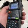 宝锋（BAOFENG）UV-5R系列 对讲机BF-5RH/M 破码版一键对频UV六段多频段航空频接收大功率远距离商业户外自驾手台 实拍图