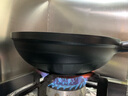 SOWE素味炒锅 钛钻耐磨不粘锅 0化学涂层煎锅 电磁炉燃气灶通用 28cm 实拍图