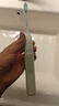 飞利浦（PHILIPS）【肖战推荐】电动牙刷钻石3系 生日礼物 成人情侣款送男生/女友 微泡水流 HX5161/05抹茶绿 实拍图